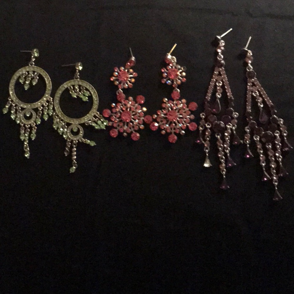 Earrings: Set of Three